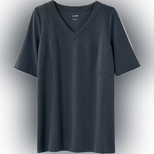 Pure Jill Double-Knit Seamed Tunic size XS